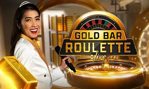 Live Roulette wheel with a spinning ball and dealer