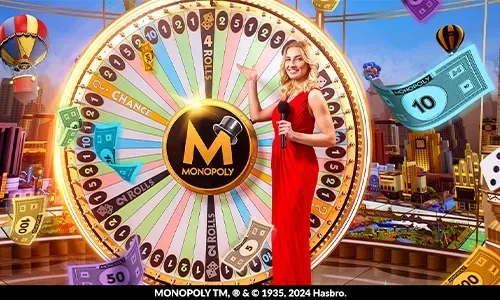 Live Blackjack table with cards and chips